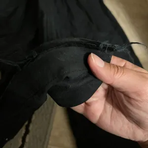 Madewell black pants wide leg‎ long 6T thumbnail 6
