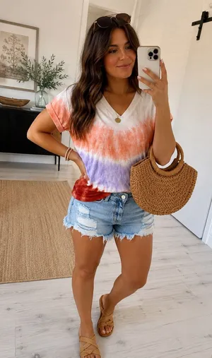 Maurices Tie-Dye Tee thumbnail 1