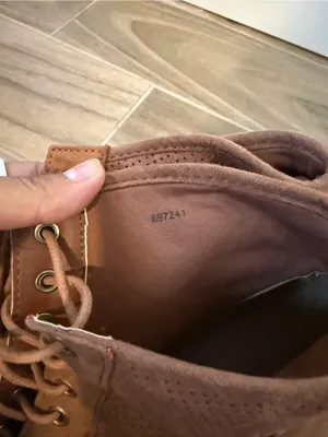 Charlotte Russe Cognac Lace-Up Peep Toe Sandals thumbnail 6