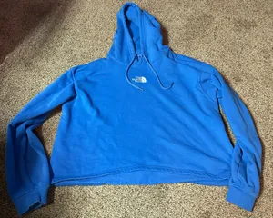 Cropped northface hoodie thumbnail 1