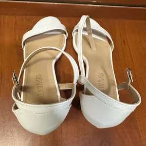 Dream Paris White Sandals thumbnail 5
