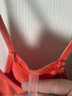 Free People Hot Shot Onesie in Orange S thumbnail 5