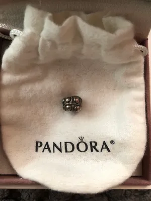Pandora Paisley Detail Silver Bead Charm Bracelet thumbnail 2