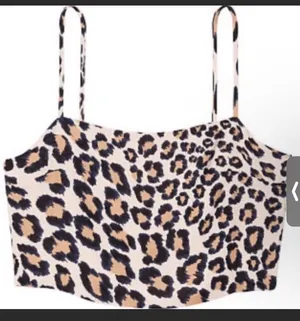 Victoria's Secret Tie Back Animal Print Cute Top, Never Worn thumbnail 3