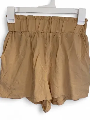 Primark tan shorts with pockets thumbnail 1