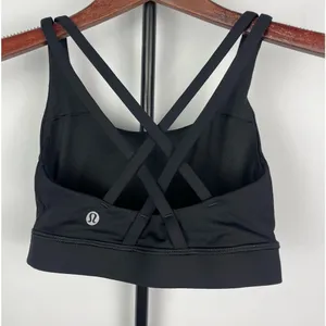 Lululemon Black‎ Energy Criss Cross Back Sports Bra Size 2 thumbnail 4