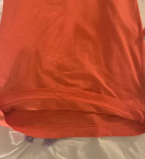 Lululemon Orange Racerback Tank thumbnail 2