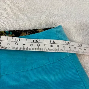 Teal Soft Sea Green Courtenay Corduroys Jeans SZ 10 P Waist 29.5/31 Cotton Soandex thumbnail 5