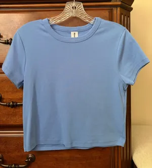 Abound Blue Crop Top tee thumbnail 1