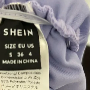 SHEIN Lavender Cut Out Ruched Dress Small Size 4 NWOT thumbnail 2