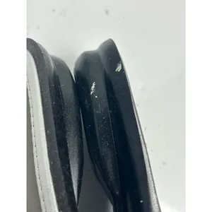 A. Giannetti Italian Leather Thong Sandals Pewter Silver Whipstitch Womens 9M thumbnail 5