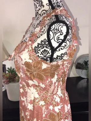Sincerely Jules Floral Maxi Dress Size Small Like New thumbnail 6