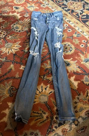 American Eagle Super High Rise Stretch Jeggings thumbnail 1