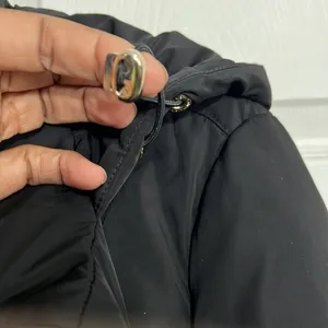 Calvin Klein Women’s Hooded Puffer - Black - Size Small ZIPPER IS BROKEN thumbnail 15