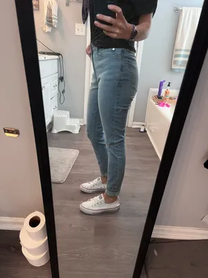 High Rise Skinny Jeans thumbnail 3
