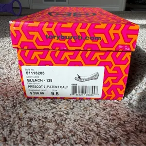 Tory Burch Bleach Prescot Patent Calf Leather Flats thumbnail 9