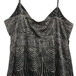 Express Women's‎ L Black Sequin Trim Tank Top Sleeveless Casual thumbnail 8