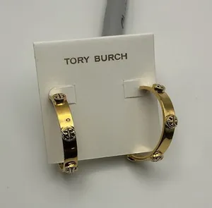 Tory Burch Miller Stud Earrings - Gold (11165518) thumbnail 1