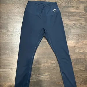 Gymshark navy blue training legging thumbnail 3