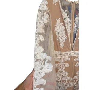 Free People For Love Lemons Temecula Jumpsuit Floral Embroidery Ivory Medium thumbnail 13
