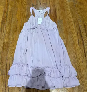Aemi + Co lavender mini dress thumbnail 1