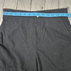AREA STARS Black Corduroy Cargo Jogger Pants Women's Size Medium‎ thumbnail 8