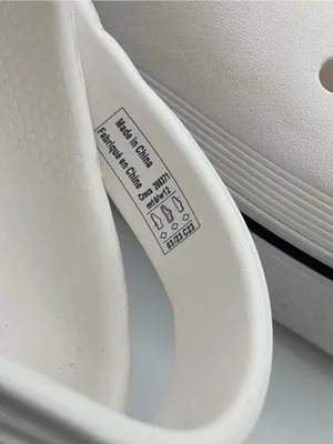 Crocs unisex off court platform white clogs sandals W12/M10 thumbnail 9