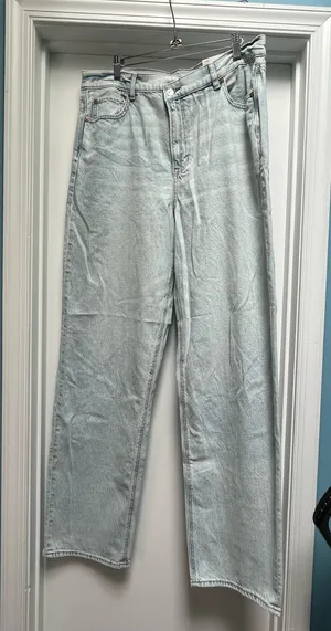 American Eagle Jeans Baggy Straight Highest Rise thumbnail 1