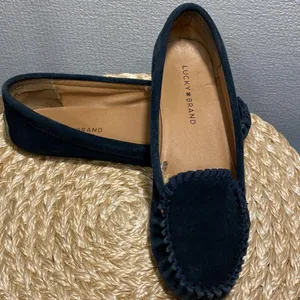 Lucky Brand Analyse womens blue-green loafers size 7 thumbnail 6
