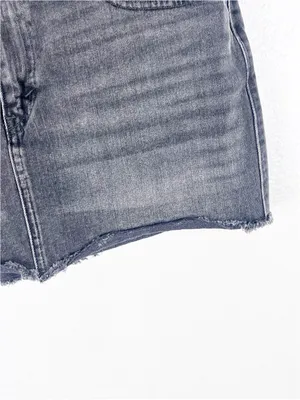 LEVI’S Black Wash High Rise Mini Denim Jean Skirt Size 29 Casual Boho Festival thumbnail 9