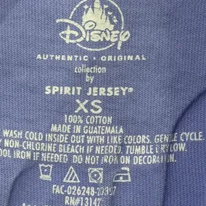 Disney Spirit Jersey Est 1971 Walt Disney‎ World Long Sleeve Shirt Women's XS thumbnail 4