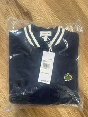 Lacoste preppy boys varsity navy XL jacket thumbnail 3