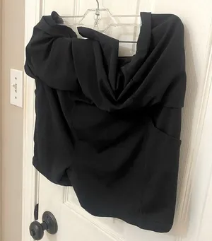 Zella Ruffle Back Performance Skort in Black thumbnail 7