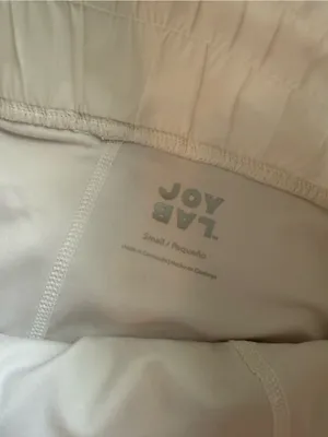 JoyLab White Athletic Skort with Built-In Short Liner thumbnail 2