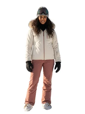 Ride Cappel Mauve Brown Snowboard Ski Pants Women Small Tall Ski Winter Gear EUC thumbnail 3