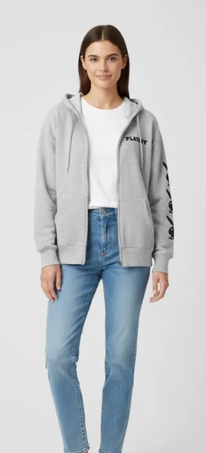 PLAYBOY Gray Utility Jacket A0488 thumbnail 1