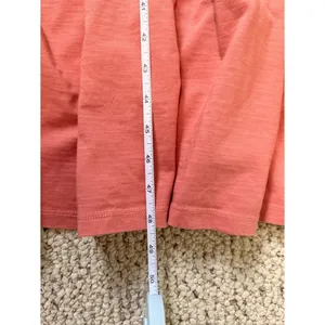 NWT Faherty Branson Dress Desert Sand Coral Tiered Midi Organic Cotton‎ XS thumbnail 9