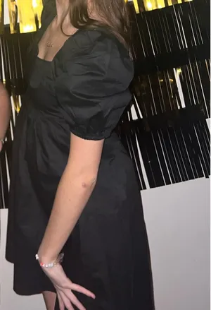 Amazon Backless puff sleeve dress thumbnail 2