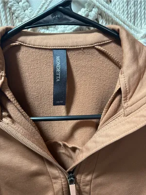 Mondetta Women's Zip-Front Utility Jacket in Terracotta thumbnail 3