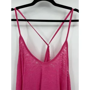 We The Free Pink Sandy Tank Top Sleeveless Relaxed Fit Women's Size Medium NEW thumbnail 3