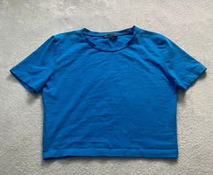 Zara cropped tee thumbnail 1