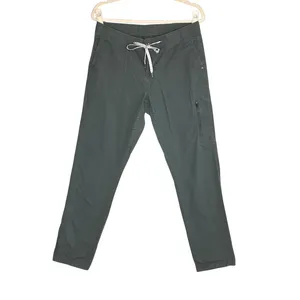 VUORI Ripstop DuraTerra Pant Women M Army Green Outdoor Hiking Travel Light EUC thumbnail 5