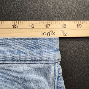 Abrand Jeans A '99 Low Straight Women Light Wash Denim Classic Y2K Jeans‎ 32/14 thumbnail 7
