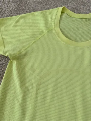 Lululemon Swiftly tech Short Sleeve Electric Yellow 6 Top thumbnail 2
