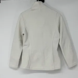 Patagonia Synchilla Womens‎ XS White Fleece Quarter Zip Pullover Sweater thumbnail 2