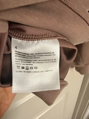 Lululemon Sofstreme Perfectly Oversized Cropped Crew - Taupetastic - Size 4 thumbnail 8