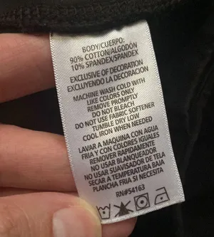 CK Calvin Klein zipper ankle black leggings, size medium thumbnail 4