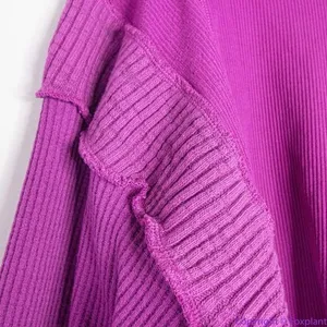 NEW Free People FP Movement Back to Me purple Snap Pullover Crop Henley‎ thumbnail 16