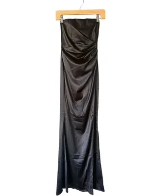 Safiya Maxi Dress - Black thumbnail 3