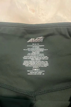 Avia Green Biker Shorts thumbnail 2